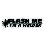 flash me welder decal